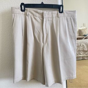 Men's Tan/Beige Greg Norman Collection Shorts Size 36